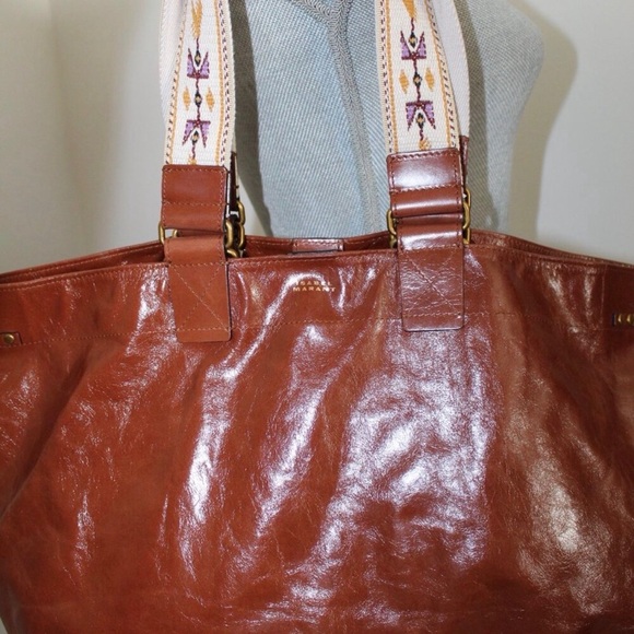Isabel Marant Tan Leather Tote - Picture 3 of 8